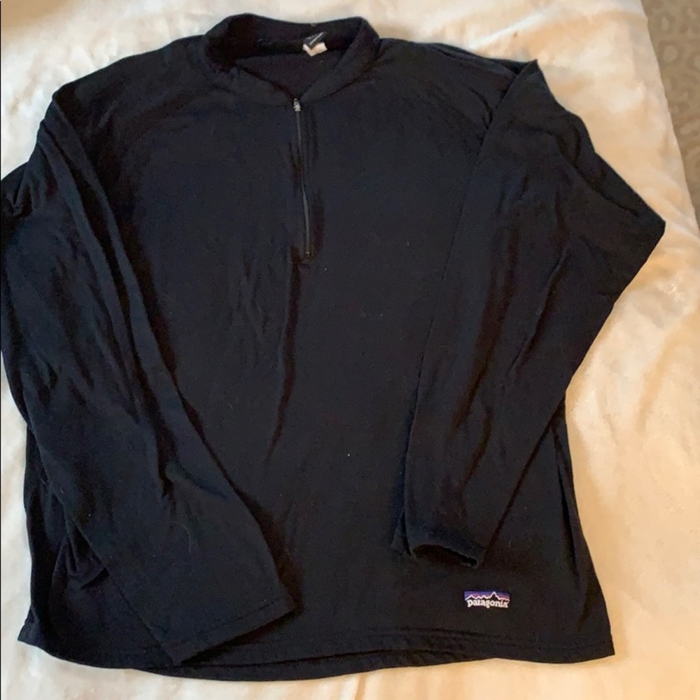 Patagonia Thermal Zip- Neck Top- XL!